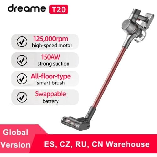 Dreame T20 Handheld Cordless Vacuum Cleaner Intelligent All-surface Brush 25kPa All In One Dust Collector Floor Carpet Aspirator