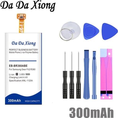 300mAh EB-BR360ABE Battery For Samsung Gear Fit2 Fit 2 R360 SM-R360