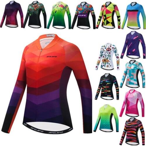 Top Quality Cycling Jersey Long Sleeve Women Pro Team MTB Bicycle Cycling Clothing Mountain Road Bike Sportswear Cycling Clothes