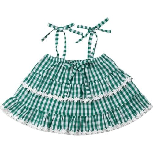 Summer Toddler Girls Princess Tutu Dress Tops Kids Baby Party Casual Beach Baby T-Shirts