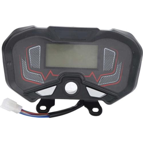 Motorcycle LCD Display Light Dashboard Fuel Gauge for Motorcyclist for Motorcycle