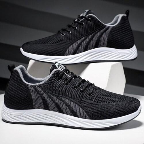 Men Running Shoes Comfortable Sport Shoes Men Trend Lightweight Walking Shoes Men Sneakers Breathable Zapatillas