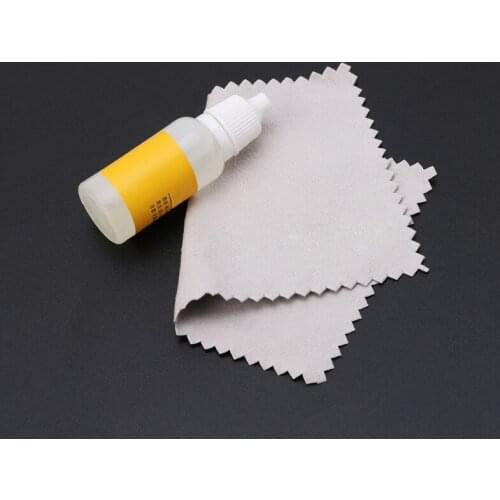 Jewelry Cleaning Kit Polishing Cloth Liquid Anti-Tarnish Silver Polishing Paste