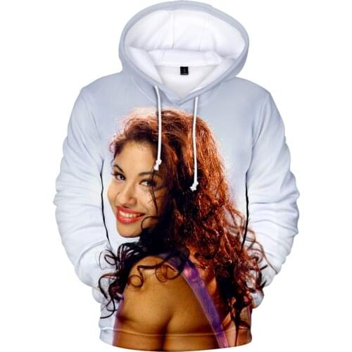 New Luxury Selena Quintanilla Suitable 3D Hoodies Sweatshirts Boys/Girls Long Sleeve Hoodie Fashion Casual Funny Sweatshirt Tops