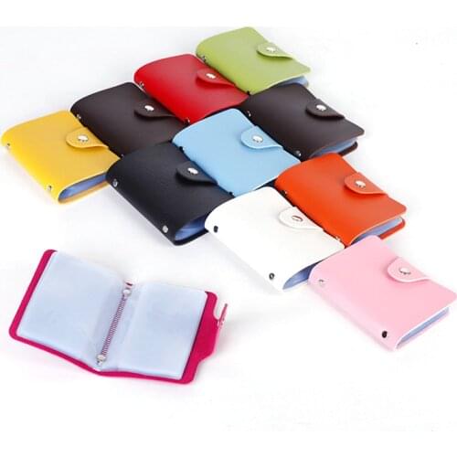 Solid Color Holder Binders Albums 24 Cards Capacity Cards For 60*90mm Board Game Cards Bag