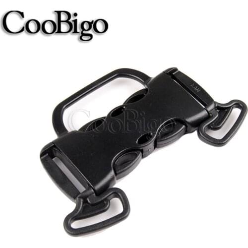 2pcs 1"(25mm) Plastic Webbing Woven Tape Sewing Side Release Buckle For Outdoor Backpack Bag Straps Webbing Parts Accessories