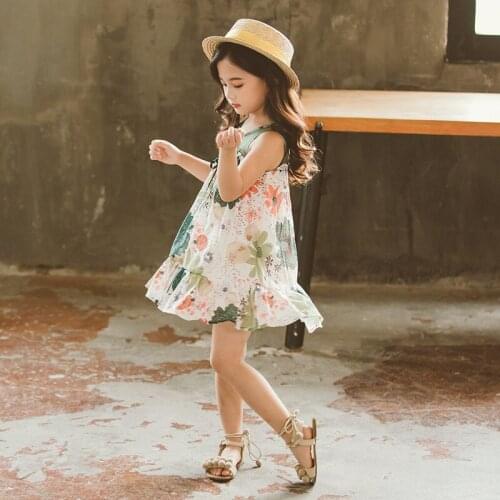 Girl Dress Summer 2021 Children Clothing Baby Girl Floral Costume 3-12 Years Elegant Evening Dress Kids Princess dress