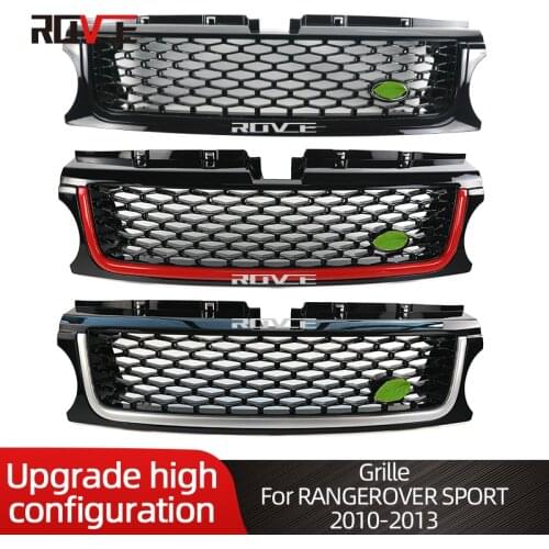 ROVCE Car Styling Tuning Auto Parts Front Middle Grille Grill For Land Rover Range Rover Sport 2010-2013 L320