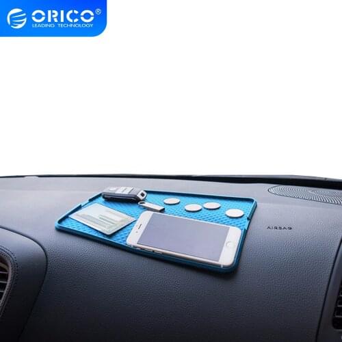 ORICO Anti Slip Silicone Car Dashboard Phone Holder Storage Mat Car Smartphone Support Non Slip Pad Cushion Anti Slide