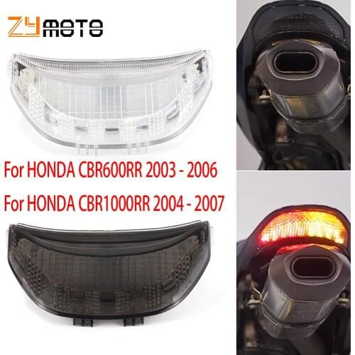 Rear Tail Light Brake Turn Signal Integrated LED Light Lamp For HONDA CBR600RR CBR1000RR 2003 2004 2005 2006 2007 CBR 600 1000