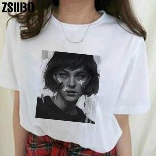 Women T Shirt clothes Punk vegan jersey Tshirt tees Female clothing Shirt vintage tops Sleeve tees Harajuku funnymis T-Shirt