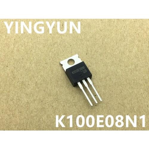 10PCS/LOT TK100E08N1 K100E08N1 80V 100A TO-220