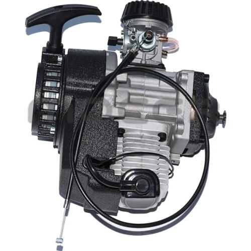 2 Stroke Pull Start Engine Motor Transmission Engine Air Filter Mini Pocket Pit Quad Dirt Bike ATV 4 Wheel