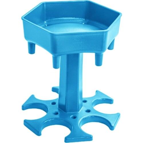 6-cup Dispenser Bar Accessories Kitchen Utensils Hexagonal Portable Party Gifts With Cup 6 Shot ABS Distributor