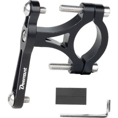 Deemount Bottle Cage Rack Optional Nylon or CNC Anodized Alloy Rotatable Firm Holder Stand for Bicycle E-Bike Cycling Cage Carri