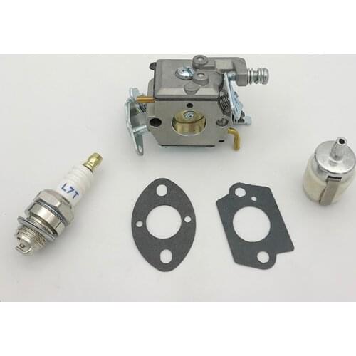 Carburetor Carb Fuel Filter Gasket Kit For Partner 350 351 Mcculloch Mac 335 435 440 Chainsaw Replacement Parts Walbro 33-29