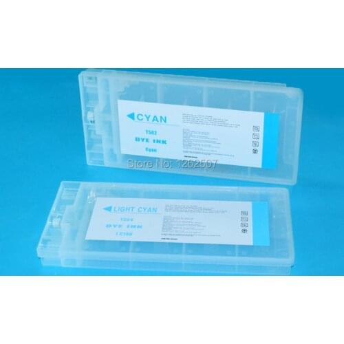 850ml Compatible Empty Refillable ink cartridge For Epson stylus Pro 10000 Pro 10600 10000CF Printers Cartridge with chip T499