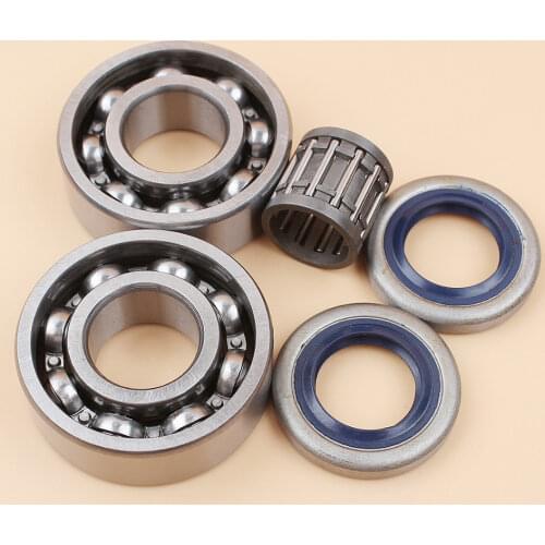 Crankshaft Crank Bearing Oil Seal Kit Fit Husqvarna 359 357 XP 357XP Chainsaw Engine Spare Parts