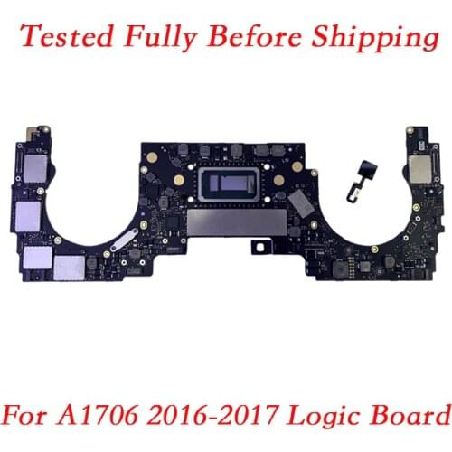 Macbook Pro A1706 Logic Board 2016 2017 13" 8GB 16GB 256GB 500GB 2.9GHz 3.1GHz i5 i7 Motherboard 820-00239-A emc 3071 3163