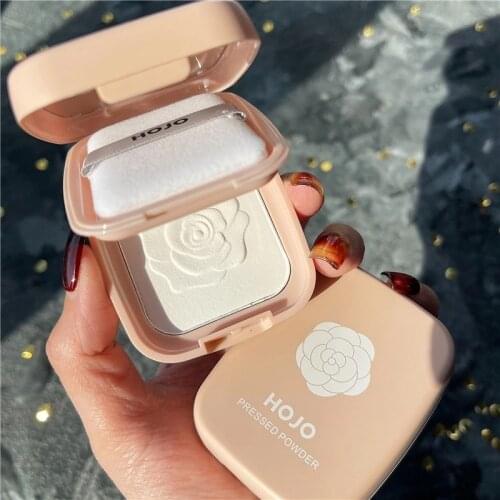Honey Pressed Mineral Powder Oil Control Long Lasting Brightening Whitening Contouring Makeup Natural Matte Finish Face Powder