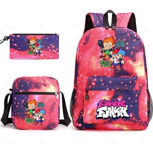 Fashion Women Backpack Female School Bag For Teenager Girls Three-piece suit Laptop Shoulder Bags Solid Color Travel Backpack