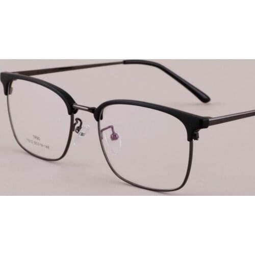 Width-140 TR90 Alloy Full Rim Classic Simple Glasses Eyewear Women Prescription Myopia Reading Glasses Men Eyeglasses Frames New