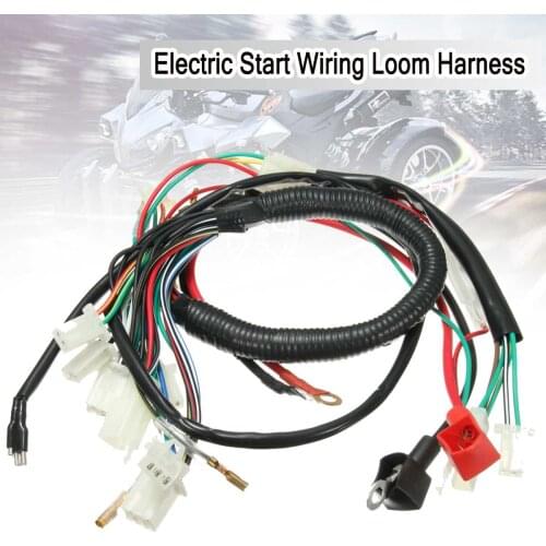 New 50cc 70cc 90cc 110cc 125cc CDI Wire Harness Stator Assembly Wiring Set ATV Electric Quad Pit Bike