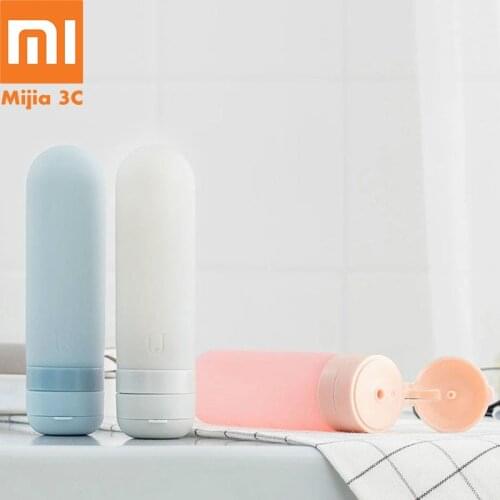 3pcs/set Original Xiaomi Mijia U Travel Sub Bottle Silicone Portable Easy Soft Skin-Friendly Healthy Safe