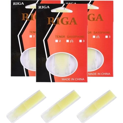 Portable Tenor Saxophone Resin Reed Durable Sax Reed Practical Instrument Accessories Suitable for Beginner Student SAL99