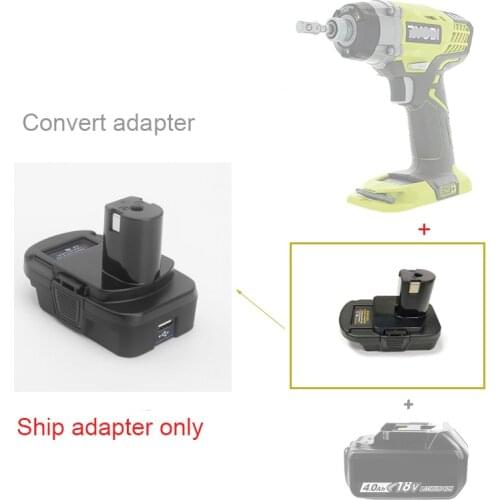 MT20RNL Power tool adapter convert adapter for makita BL1820 BL1840 BL1850 li-ion battery to Ryobi one+ 18V tool use
