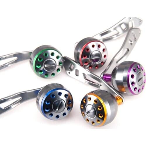 18New Aluminum Alloy Fishing Reel Rocker Strong Durable Single Fishing Reel Handle For Baitcasting Fishing Tackle Tools