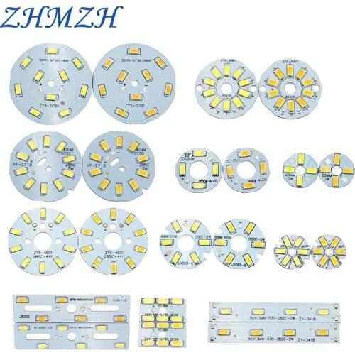 5pcs/lot LED Chip Constant Current 260mA 280mA Input Light Bead With Aluminum Plate Base For DIY LED Lamp Bulb 2W 3W 5W
