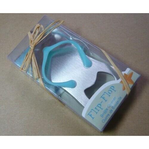 30 Pieces/lot) Flip Flop Bottle Opener Wedding decoration gift for Beach themed wedding souvenirs Bridal Shower Party Favors