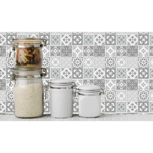 Art3d 3D Peel and Stick Backsplash Tile, 12 in. x 12 in. Talavera Mexican Tiles