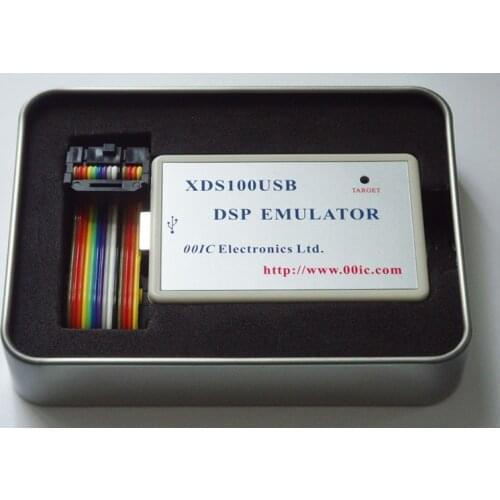 Free Shipping DSP Emulator XDS100-USB2.0 emulator supports CCS3.3 CCS4 CCS5 64bit