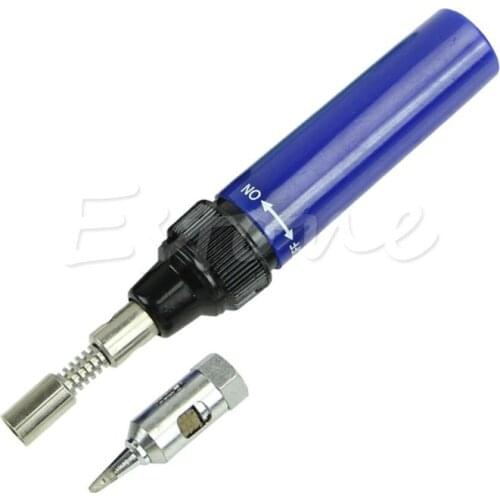 Butane Cordless 8ml Gas Blow Torch Soldering Solder Iron Gun Welding Pen Burner