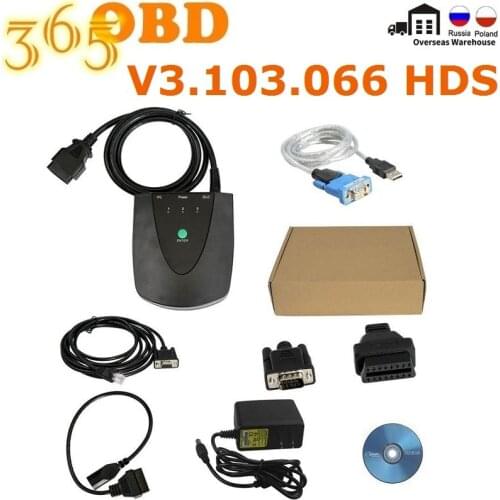 Diagnostic Tool for HDS HIM Newest Version V3.103.066 For Honda HDS HIM With Double Board USB1.1 To RS232 OBD2 Scanner