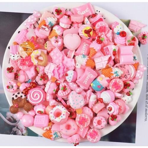 DIY Chocolate Sprinkles Charms For Slime Polymer Filler Addition Slime Accessories Toys Lizun Modeling Clay Kit For kids