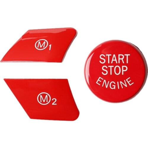 Car Engine Start Stop Button Replace Cover for BMW F15 F16 F80 F82