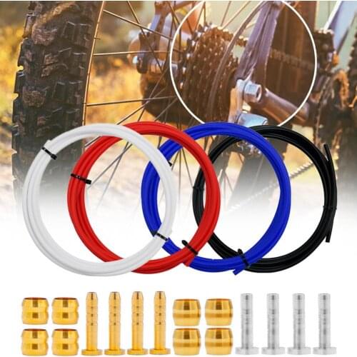 Brake Oil Hose Set High Flexibility Cold Resistant Nylon BH59 BH90 Bicycle Tube Insert Olive Kit for Mountain Bike