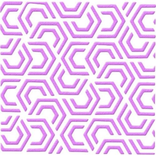 Hote Sale Geometric chains scrapbook stencils spray plastic mold shield DIY cake hollow Embellishment printing lace ruler