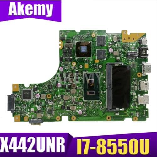 Motherboard for ASUS VivoBook 14 X442UQR R419U X442UN X442UR X442UNR X442UQ Laptop mainboard 4G/I7-8550U