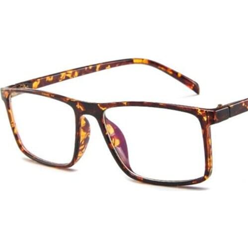 Fashion Glasses Women & Men Retro Optical Eyewear Personality Rectangle Eyeglasses Unisex Anti-UV Spectacles