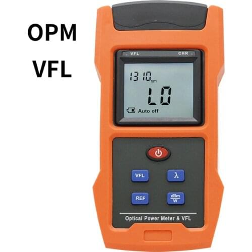 TL563 Optical Power Meter Visual Fault Locator 2In1 Universal interface FC SC , fiber test tool , USB charge port
