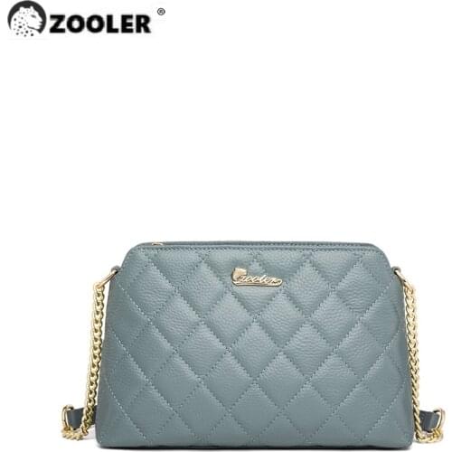 ZOOLER Genuine Leather Shoulder Bag Pattern Real Leather Bags Super Soft Fashion High Quality Crossbody bag Luxury Brand #LT395