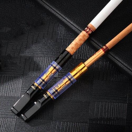 ZOBO Genuine Filter Holder For Thick And Thin Cigarettes Mens Washable Circulating Microporous Filtration Healthy Smoking Tool