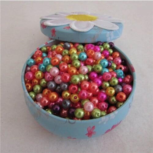 Mix colours straight hole 6-12mm Pearlized Pearl Beads for Jewelry Making Findings DIY Jewelry Handmade necklace