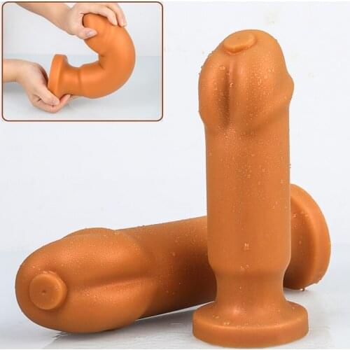 Super Huge Dildo Ass Vagina Plug Big Butt Plug Realistic Penis With Sucker Sex Toys Adult Masturbation Porn Anal Plug Stimulator