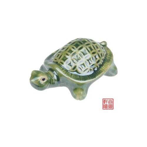 Animal turtle pieces of stone bay ceramic doll creative simulation little turtle desktop decoration modern simplicity Arts