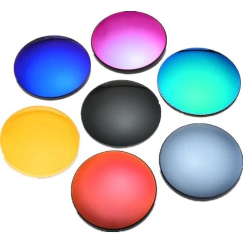 1.56 Polarized ROVO Mirror Sunglasses Lens 80mm Unisex -6/ -2 for Prescription Myopia Goggles Driving Beach Eyeglasses